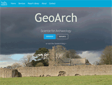 Tablet Screenshot of geoarch.co.uk